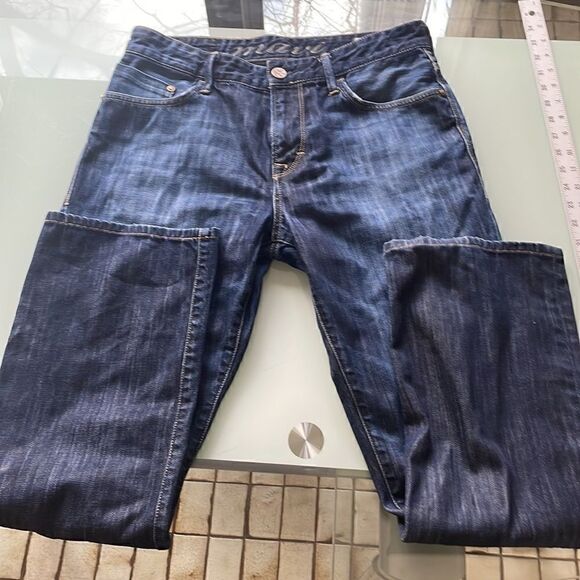 Mavi jeans 32/32 MATT mid-rise boot cut distressed in the back holes - Picture 13 of 16